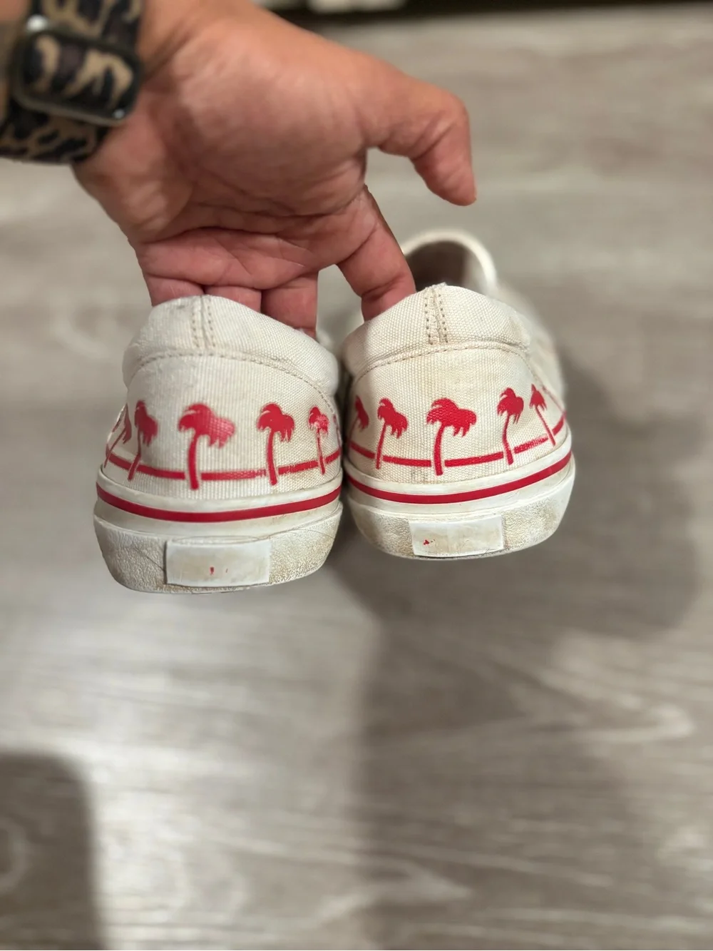 Rare In-N-Out Burger Drink Cup Canvas Slip On Shoes Sneakers Men's 9 - Picture 6 of 6